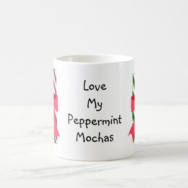 Caneca De Café Peppermint Mochas (Centro)