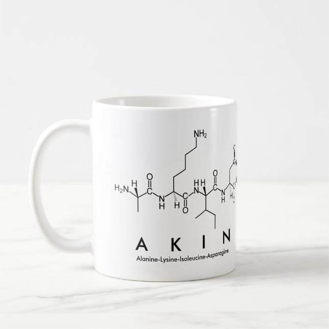 Caneca De Café Péptido de Akin (Esquerda)
