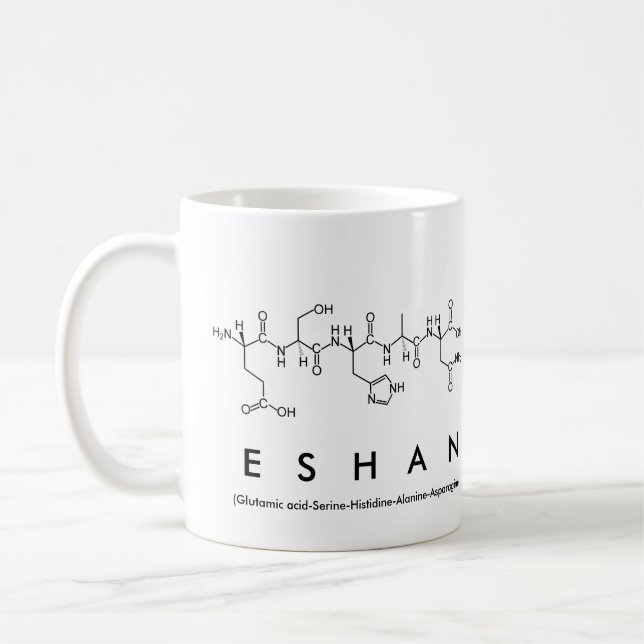 Caneca De Café Péptido de Eshan (Esquerda)