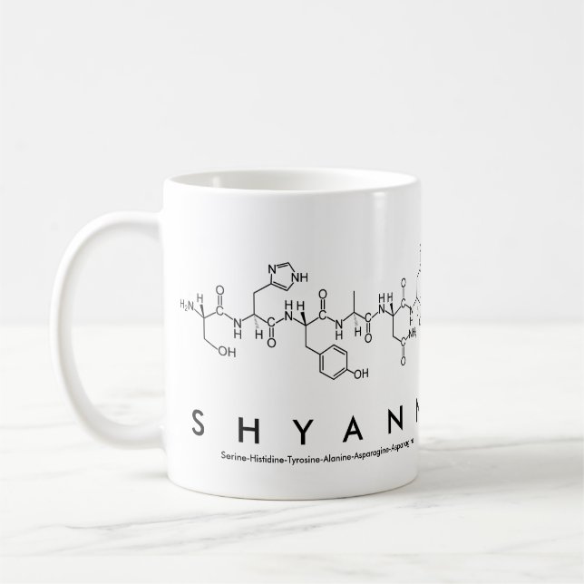 Caneca De Café Péptido de Shyann (Esquerda)