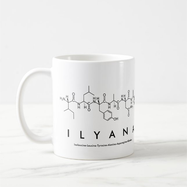 Caneca De Café Péptido Ilyana mug (Esquerda)