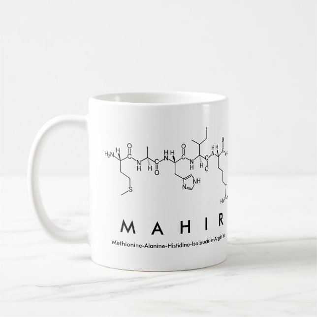 Caneca De Café Péptido Mahir mug (Esquerda)