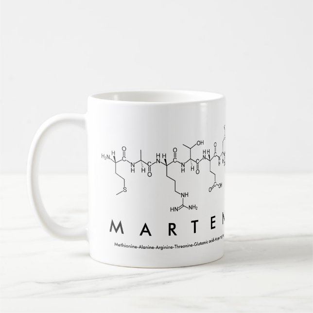 Caneca De Café Péptido Marten (Esquerda)