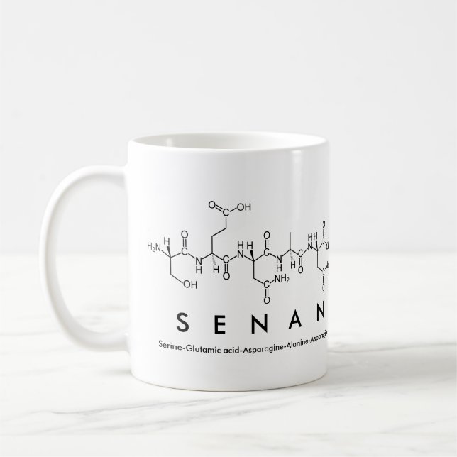 Caneca De Café Péptido senan mug (Esquerda)