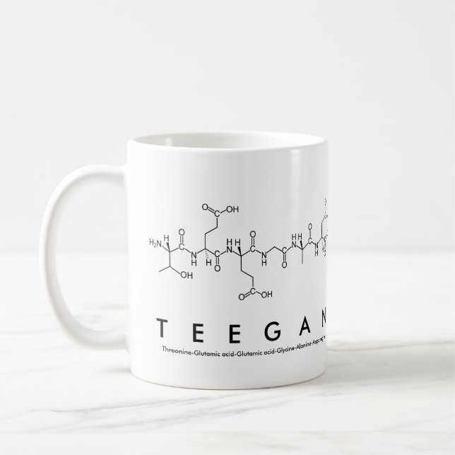 Caneca De Café Péptido teegan mug (Esquerda)