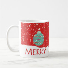 Caneca de café pequena alegre do Natal dos