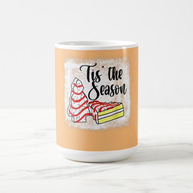 Caneca De Café Pequena Árvore De Natal Faz Debbie (Centro)