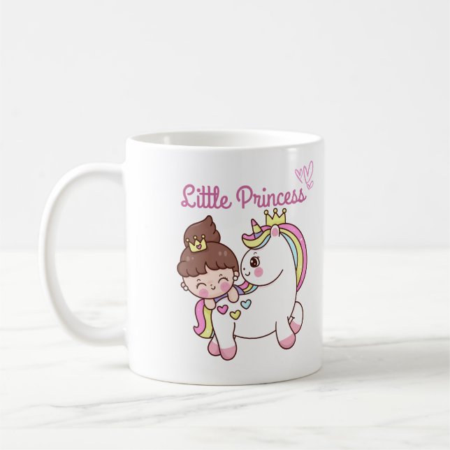 Caneca De Café Pequena princesa (Esquerda)
