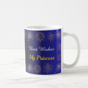 Caneca De Café Pequena Princesa – Celebração da Garota Fofa de Pa