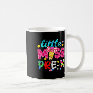 Caneca De Café Pequena Senhorita Pré-escolar Coquete Lápis Volta