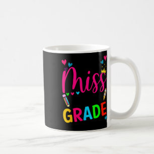 Caneca De Café Pequena Senhorita Segunda Série de Volta à Escola
