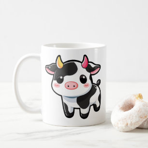 Caneca De Café Pequena Vaca Gelada
