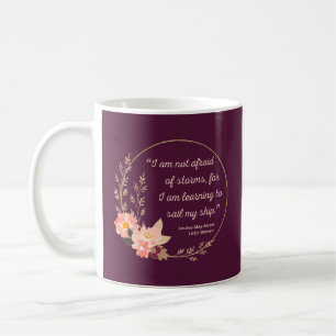 Caneca De Café Pequenas mulheres citando I - Estilo bonito