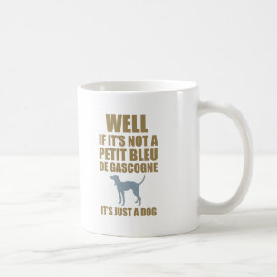 Caneca De Café Pequeno Azul de Gascogne