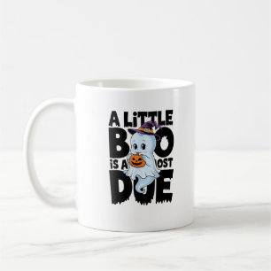 Caneca De Café Pequeno Boo Está Quase Devido À Gravidez De Dia da
