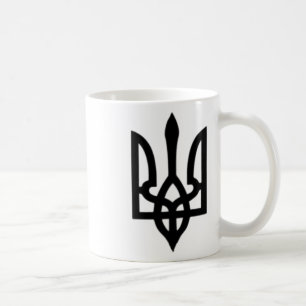Caneca De Café Pequeno Brasão de Armas da Ucrânia Símbolo da Band