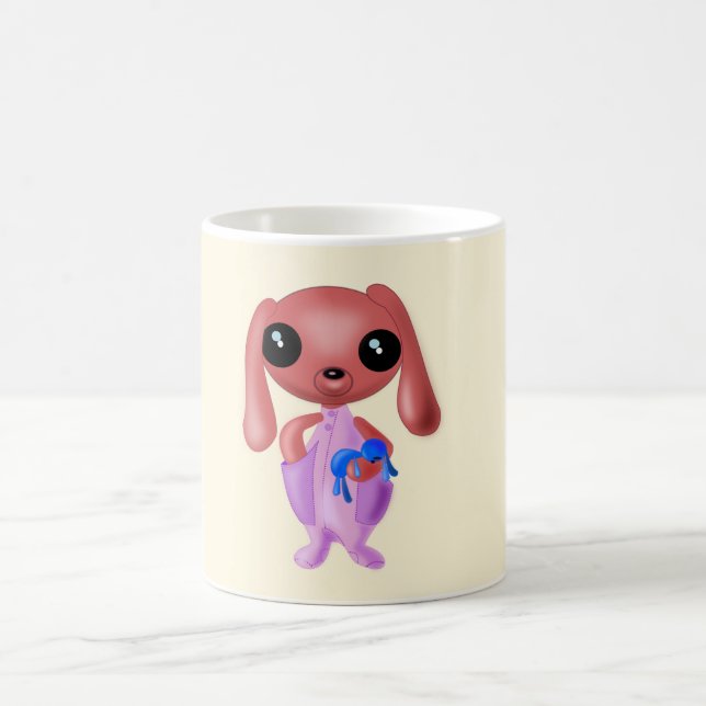 Caneca De Café Pequeno Coelhinho - Sua Cor (Centro)