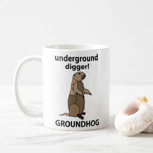 Caneca De Café Pequeno esquilo engraçado