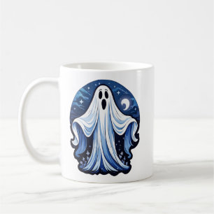Caneca De Café Pequeno Fantasma Spooky - Halloween 16 - Diversão 