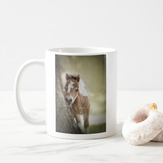 Caneca De Café Pequeno Filhote (Com Donut)