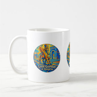 Caneca De Café Pequeno Guardião da Assíria