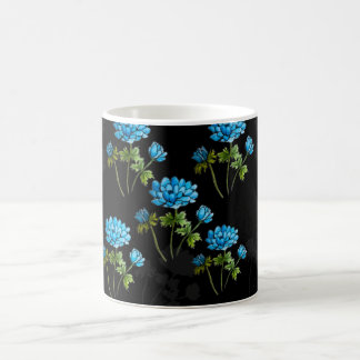 Caneca De Café Pequeno padrão de almofada de buquês de flores em 