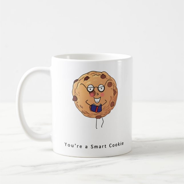 Caneca De Café Pequeno presente, biscoito inteligente, fofo (Esquerda)