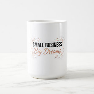 Caneca De Café Pequenos Negócios Grandes Sonhos Empreendedor Moti