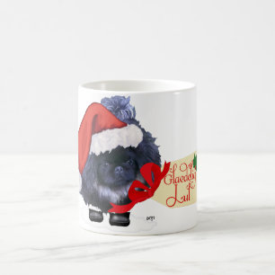 Caneca De Café Pequinês Filhote Natal