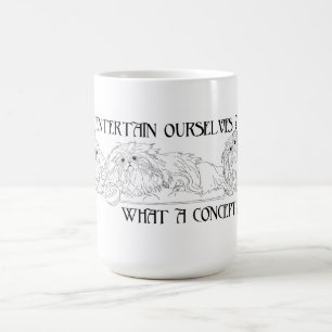 Caneca De Café Pequinêses se Entretemos? O Quê?