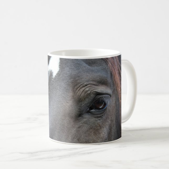 Caneca De Café Percheron Horse mug (Frente Esquerda)