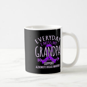 Caneca De Café Perda do Meu Avô Conscientização da Doença de Heim