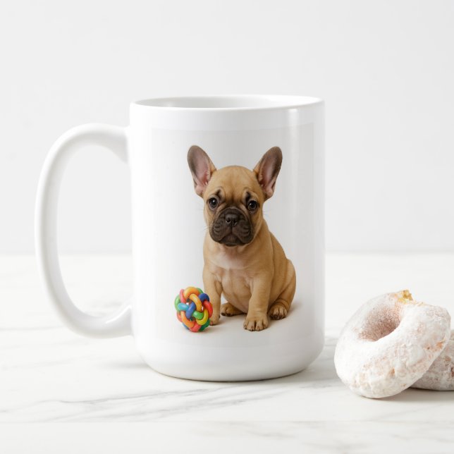 Caneca De Café Perdão Minha Cutença - Autor Francês (Com Donut)