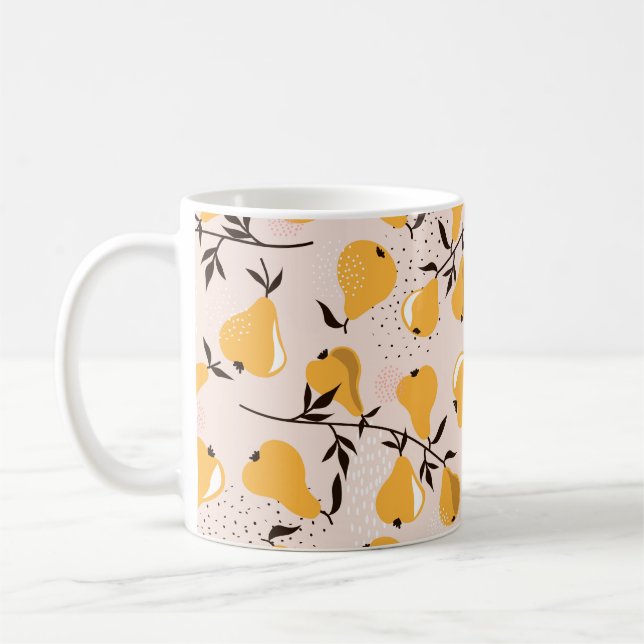 Caneca De Café Perde um plano de fundo sem descontinuidades. Phal (Esquerda)