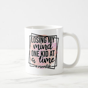 Caneca De Café Perdendo Minha Mente, Momlife Mug
