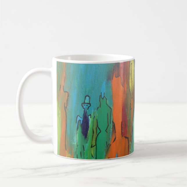 Caneca De Café Perdido na multidão - 1 de 2 (Esquerda)