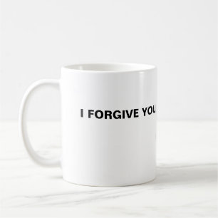 Caneca De Café Perdoe-te. Perdoe-te.