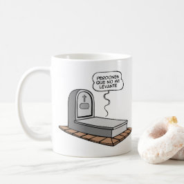 Caneca De Café Perdoem que eu não me levante