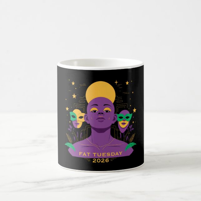Caneca De Café Perfect for Mardi Gras 2026 (Centro)