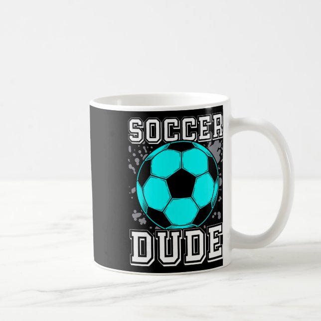 Caneca De Café Perfect Soccer Dude Merchandise  (Direita)