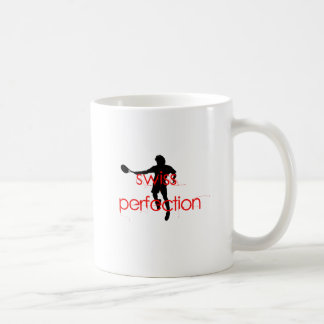 Caneca De Café Perfeição do suíço do Tshirt de Federer