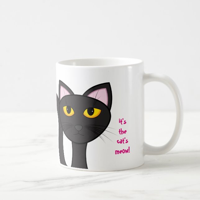 Caneca De Café Perfeição! É o máximo do gato! Grande gato (Direita)