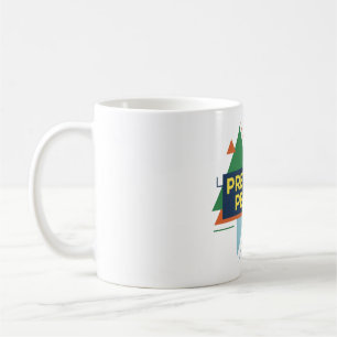 Caneca De Café Perfeitamente Atual Design Moderno Abstrato