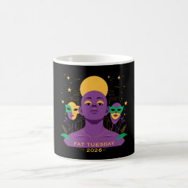 Caneca De Café Perfeito para o Mardi Gras 2026