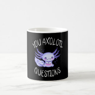 Caneca De Café Perguntas axolotl
