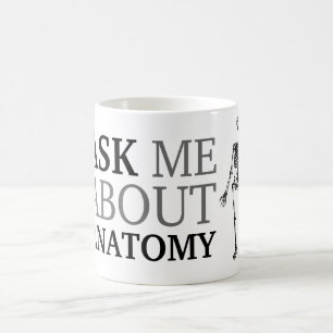 Caneca De Café Pergunte-me sobre Anatomia