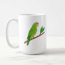 Perico verde del trópico