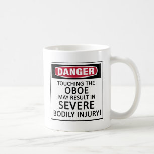 Caneca De Café Perigo Oboe