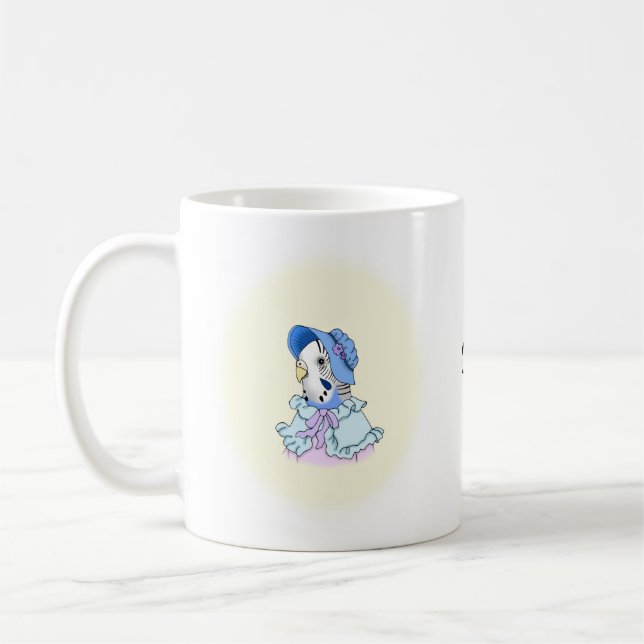 Caneca De Café Periodo de Orçamento Azul em Orçamento de Cute de  (Esquerda)