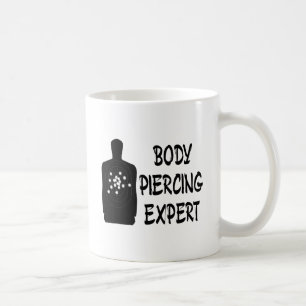 Caneca De Café Perito Piercing do corpo
